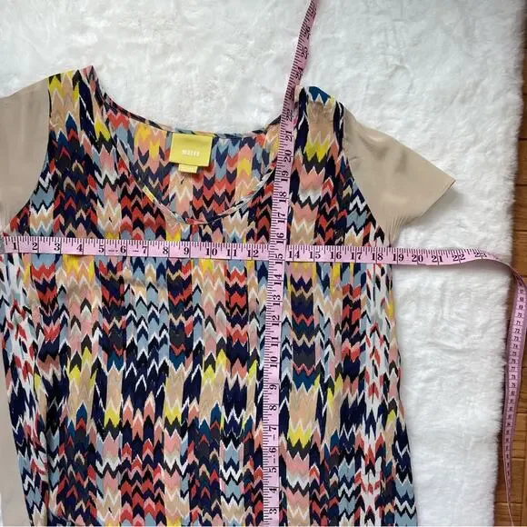 Anthropologie Silk Maeve Blouse - Picture 3 of 6